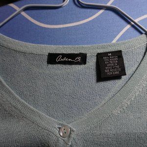 Arden B Blue Sheer Sweater